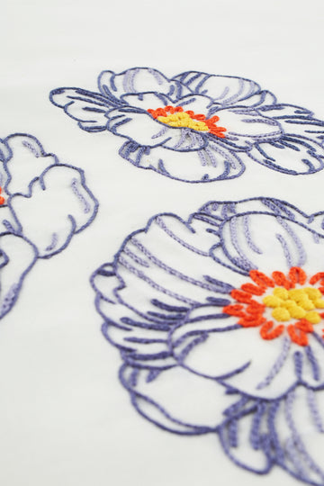 Midnight Anemone in DMC - PAT0339 -  Downloadable PDF