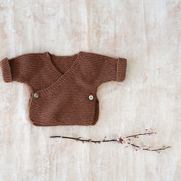 Cutie Pie Cardigan in Rowan Cotton Wool  (FR) - RB001-00005-FRP - Downloadable PDF