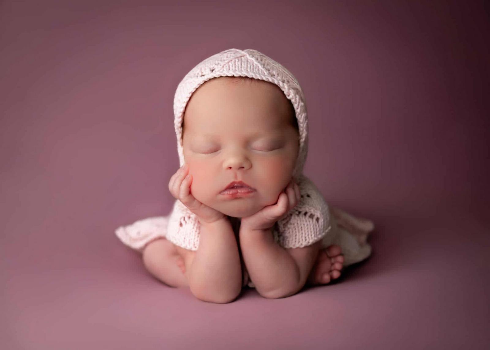 Heidi romper and bonnet