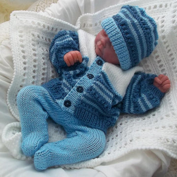 Pattern #40 Jacket, Hat & Footed Leggings