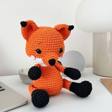 Fox Amigurumi Crochet Pattern PDF – Tiger Soft Toy, Stuffed Animal Tutorial