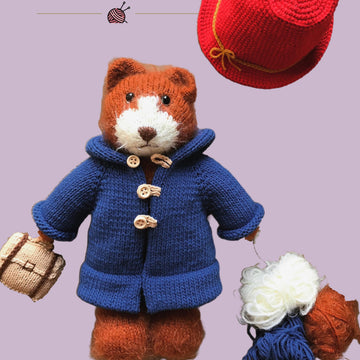 Knitting Pattern Paddington Bear by Meemoodolls
