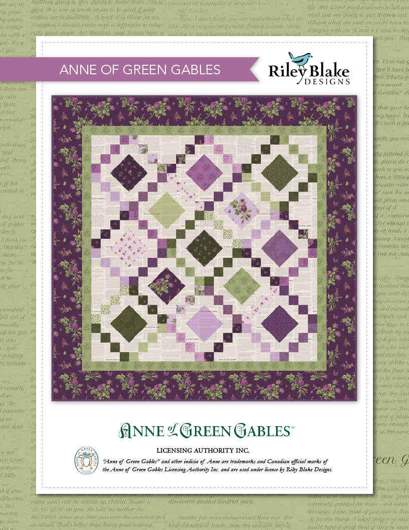 Riley Blake Anne Of Green Gables - Downloadable PDF