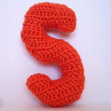 Lowercase S Alphabet Letter Pattern