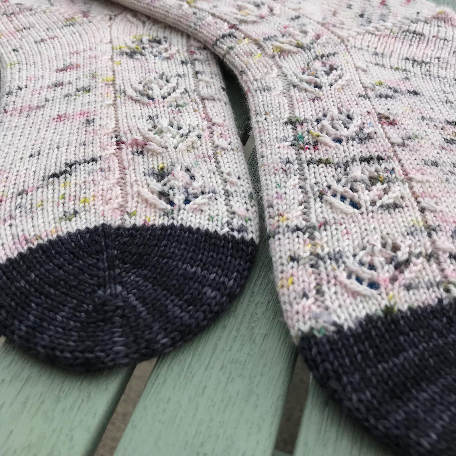 Summer Blooms Socks