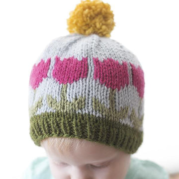 Fair Isle Spring Tulip Hat