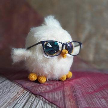 Owl Holder Eyeglasses Glasses Stand Amigurumi