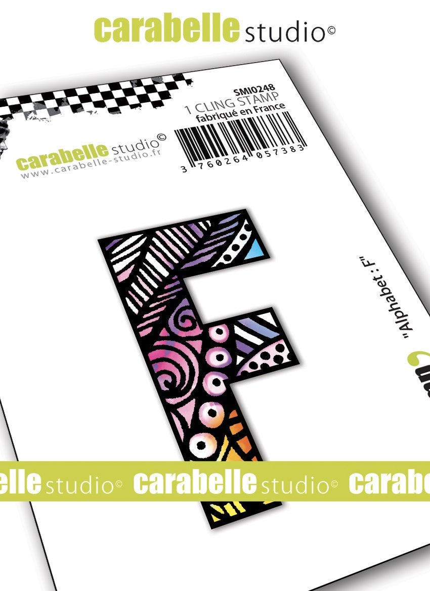 Carabelle Studio Cling Stamp Small - F