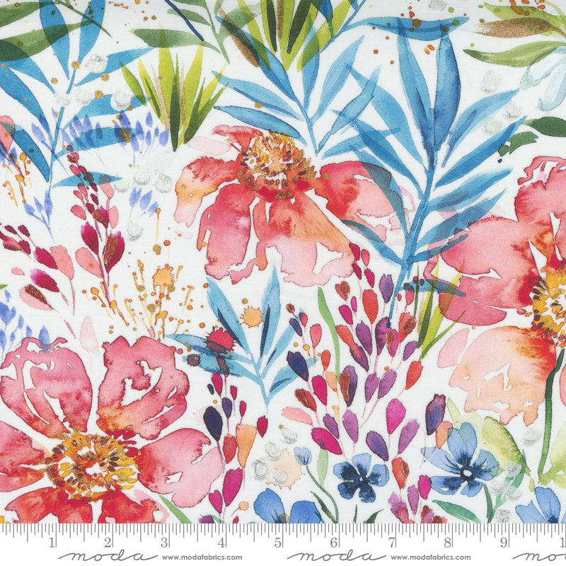 Moda Fabrics Fresh as a Daisy  - White - 8492-11
