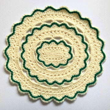 Oval placemat by HueLaVive