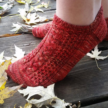 Almost Aran Socks