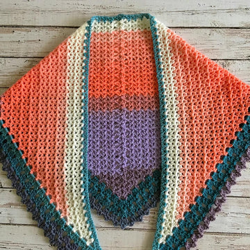 Makara Shawl CAL
