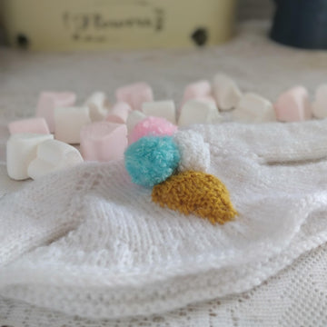 Doll Knitting Pattern - Knitted Doll Marshmallow