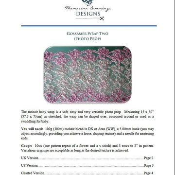 Lacy Gossamer Soft Wrap (set of two)