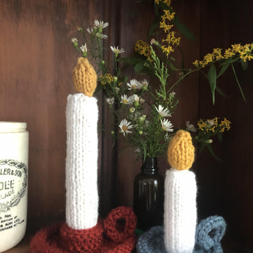 Christmas Candle Knit Pattern