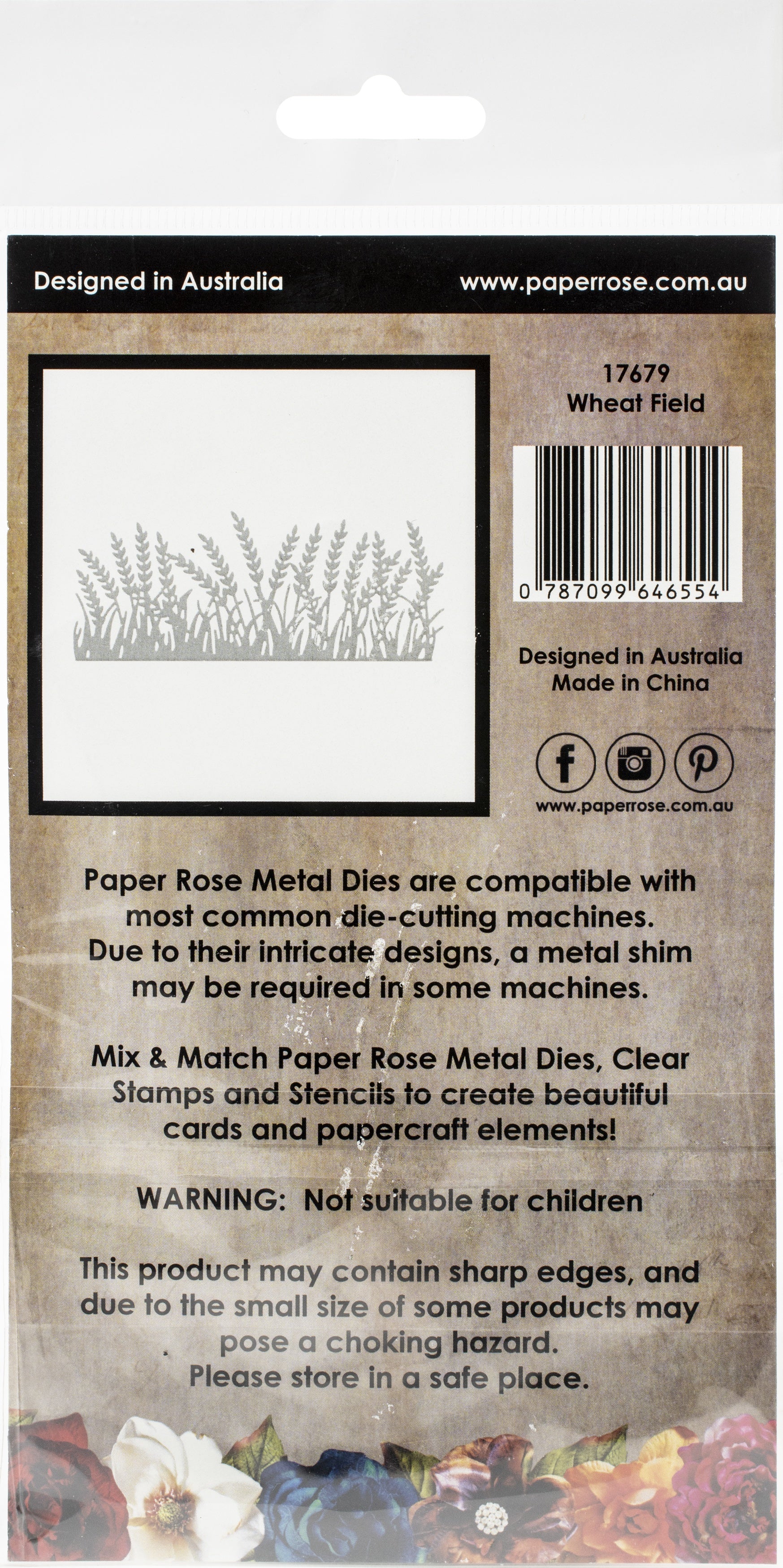 Paper Rose Dies - Wheat Field
