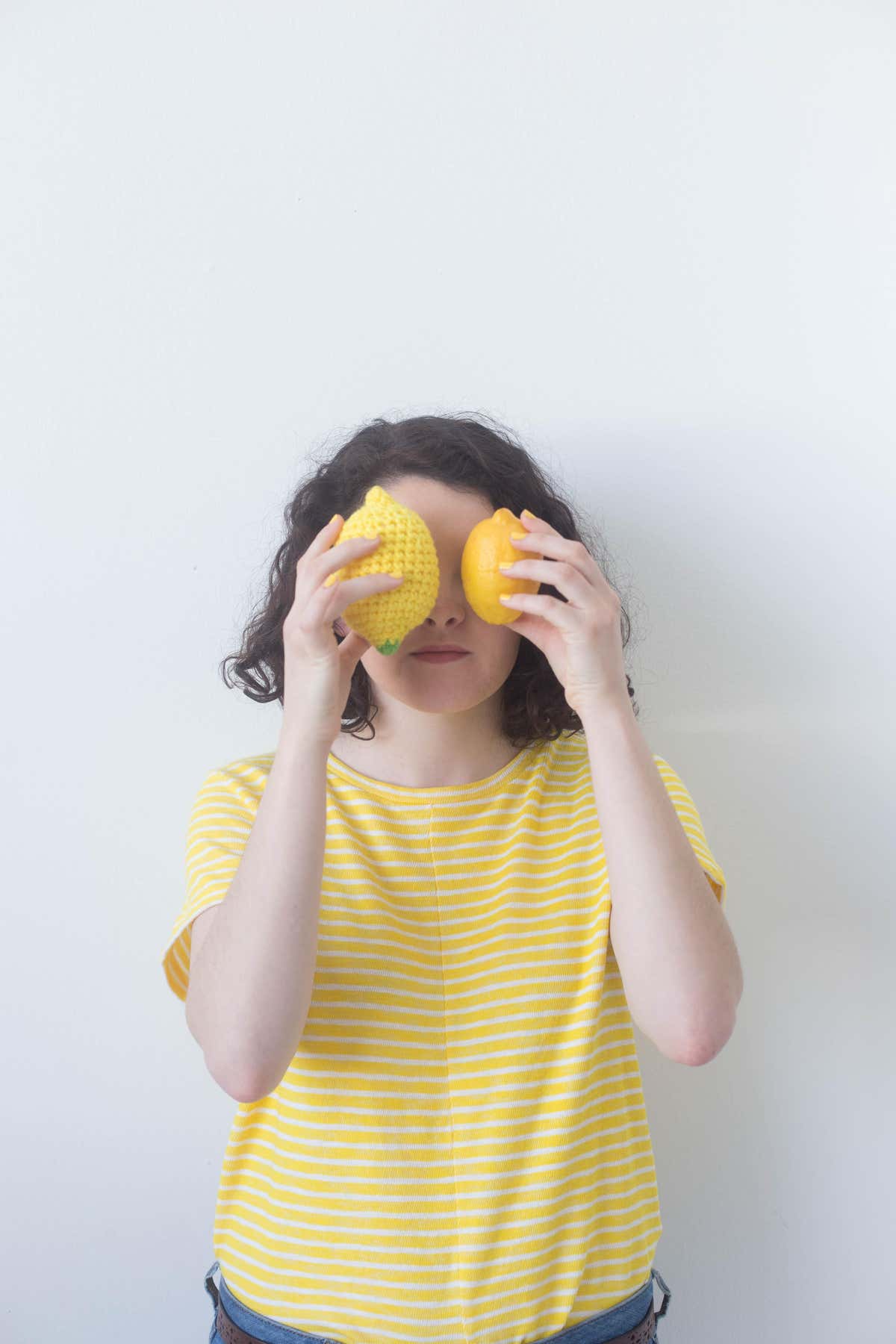 #StitchAwayStress Crochet Lemon Stress Ball