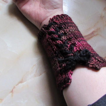 Gothic Romance Lace Up Wrist Cuffs