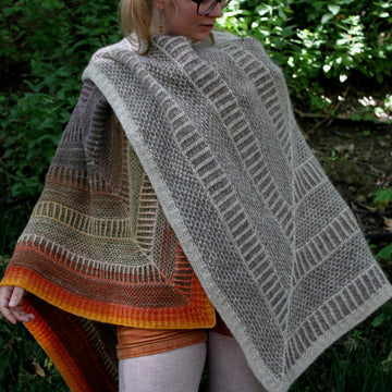 Alternating Rhythm Shawl