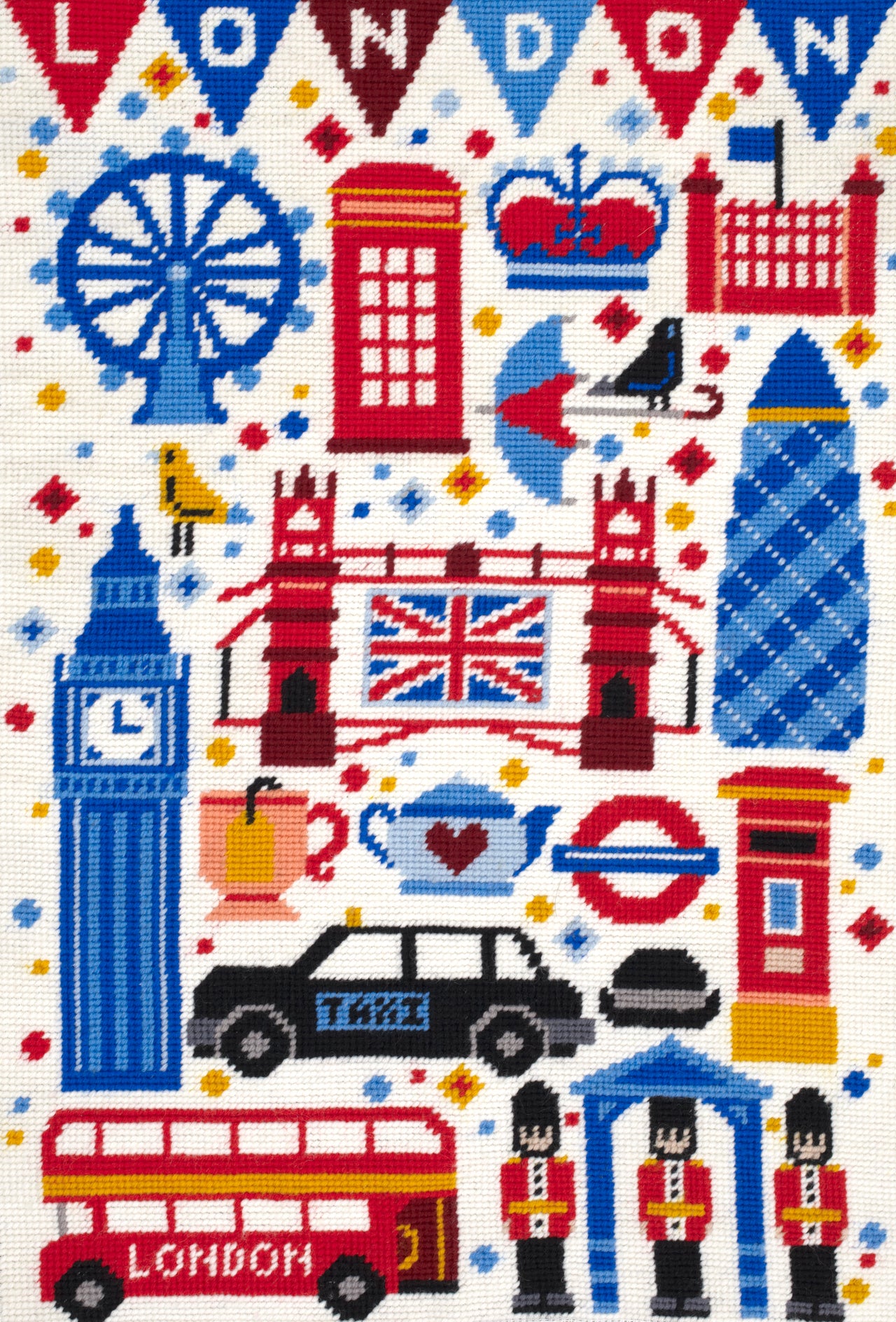 DMC London Attractions Tapestry Canvas - 35 x 55cm