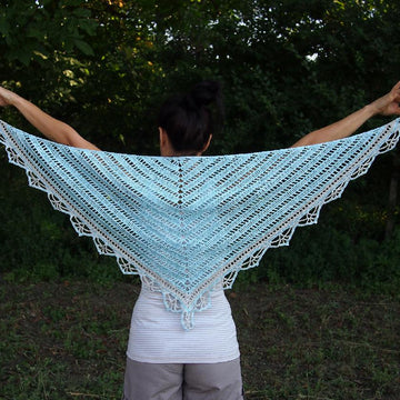 Sunkissed shawl
