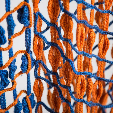 Hint of spring crochet scarf
