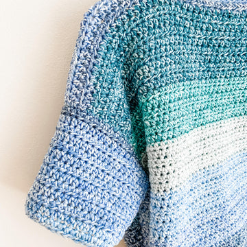 Tidepool Tee Summer Crochet Top Pattern