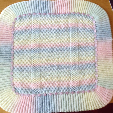 Rainbow Dust Baby Blanket
