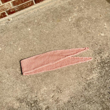 Cherry Blossom Scarf -- a loom knit pattern