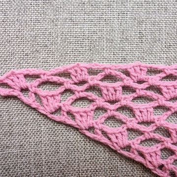 Crochet Bandana/Shawl Pattern/Chart #7
