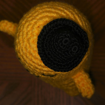 Classic Cheese-kun Amigurumi Emotional Support Cheese Blob
