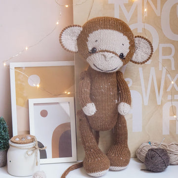 Knitting Pattern: Large Monkey
