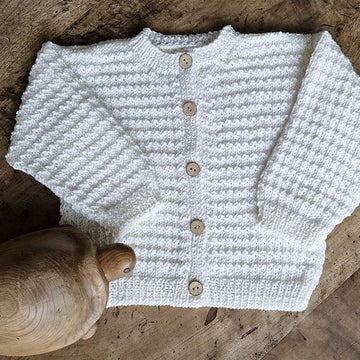 Waffle Child's Cardigan