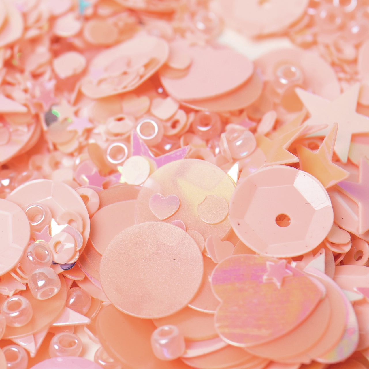Sizzix Making Essential Sequins & Beads 5/Pkg - Sorbet, 5g Per Pot