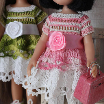 12-inch Dolls Dress Crochet Pattern