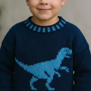 Velociraptor Dinosaur Sweater