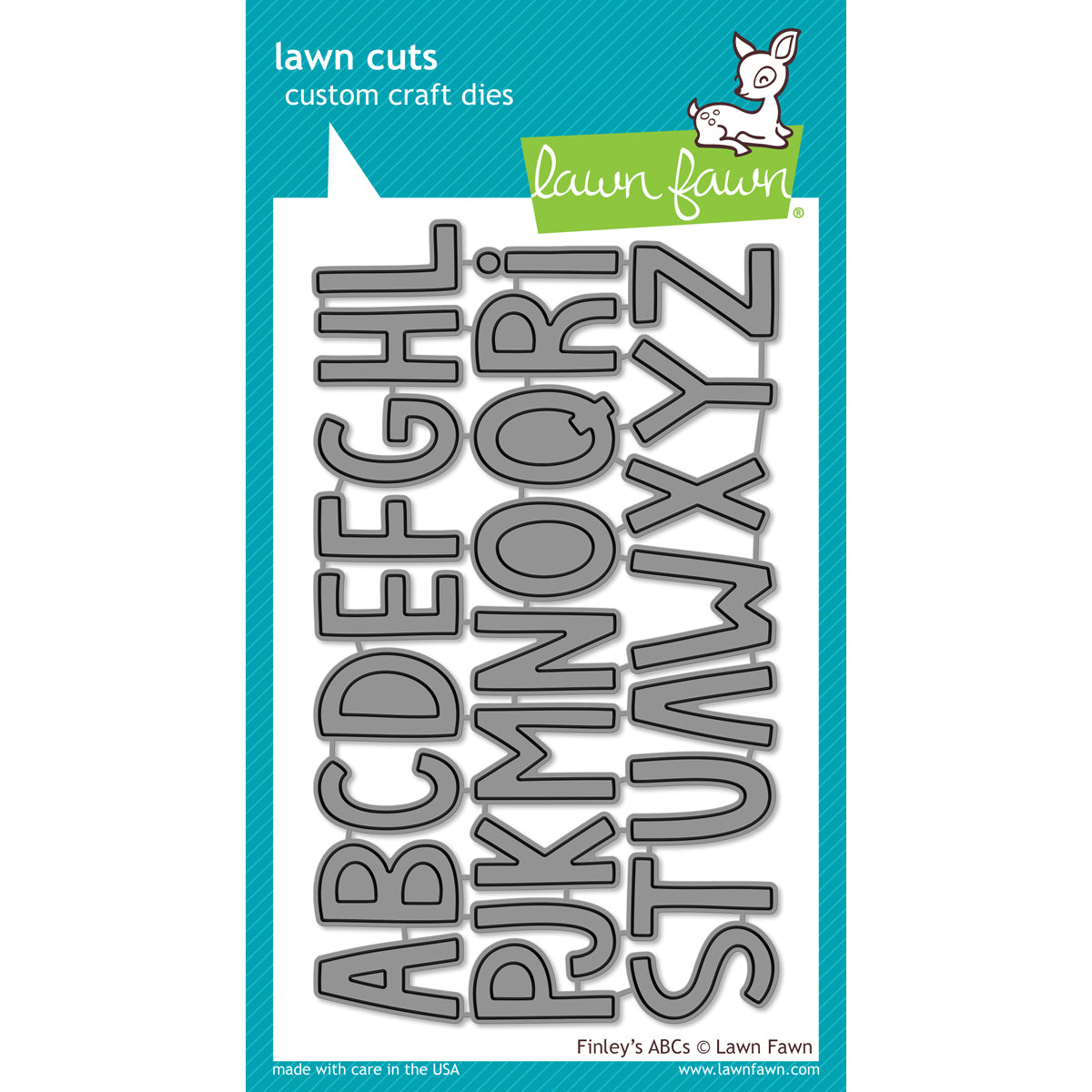 Lawn Fawn Lawn Cuts Custom Craft Die - Finley's ABC's