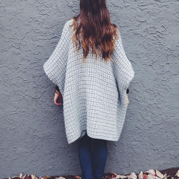 Cloaked in Clouds Poncho