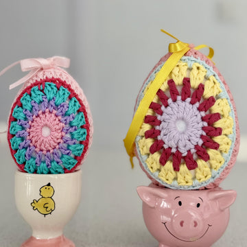 Daisy Crochet Egg