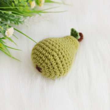 Crochet pear pattern