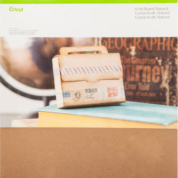 Cricut Kraft Board 12"X12" 20 Sheets - Natural