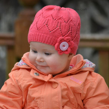 Coralline Flower Hat