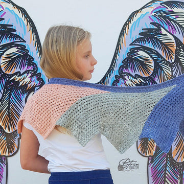 Tunisian Grace Wingspan Shawl