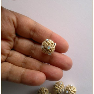 Christmas Crochet Pattern Bauble Bead Miniature Disco Balls