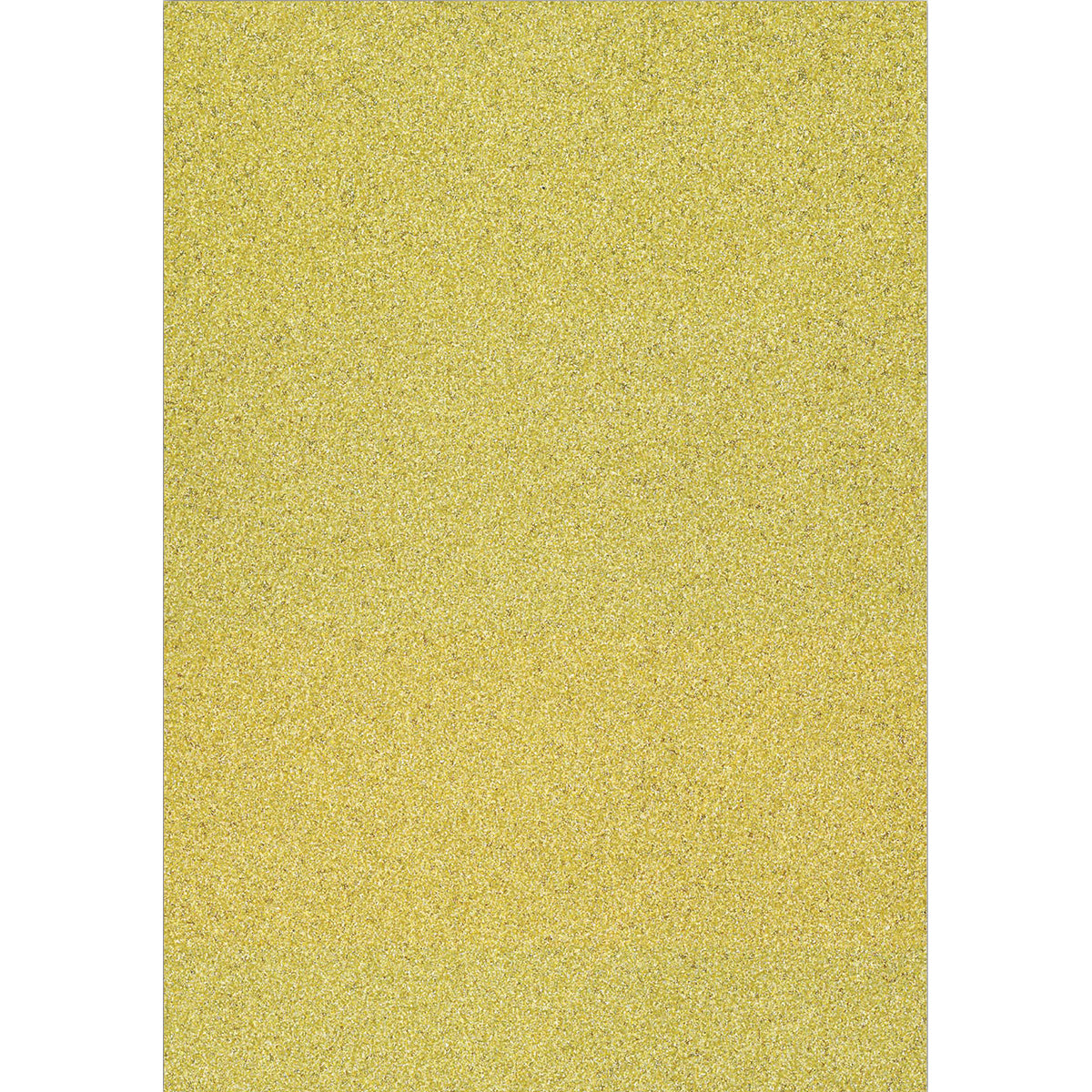 Craft Consortium Always & Forever A4 Glitter Cardstock 10/Pk - Gold