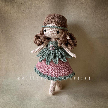 Willow the Woodland Pixie Fantasy Amigurumi Crochet Doll Pattern