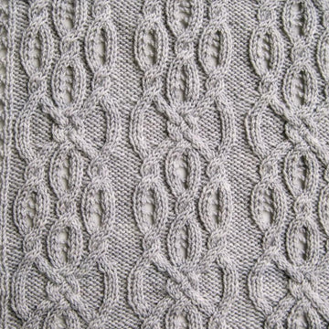 Donnegal Cable Lace Shawl