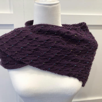 Honeycomb "Bead, Bead" Shawl