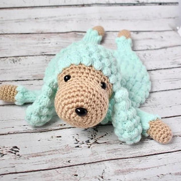 Poodle Baby Comforter