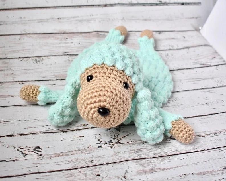 Poodle Baby Comforter